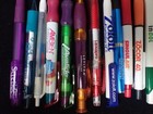  20  Vintage Random Pharmaceutical Drug Rep Pens Plastic   Metal Lot 56