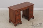 F72608  Stickley Cherry Kneehole Desk Vanity   Bench