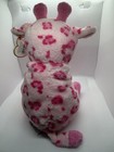 Ty Baby Tip Top Giraffe Pink Beanbag Tylux Plush 2006 With Hang Tag  