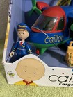 Vtg 2003 Little Tikes Caillou Cargo Plane Playset Pilot Figure Pet Nib Rare