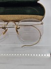 Vintage Bausch   Lomb B l 1 10 12k Gold Filled Eyeglasses Wire Frame Hexagonal