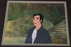 1980 Production Cel Of The Fonz On Hand Painted Series Background Obg With Coa