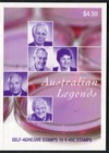 Australia - 2002  legends - Scientists  Self Adhesive Booklet Mint  f4241 