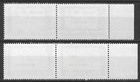 Argentina Stamps 1978 Sc  1201  1202 Positioning Of Stamps  Postal Code Number