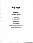 Triumph Service Manual 2004  2005  2006  2007  2008 America   Speedmaster