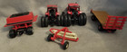 Ertl Case International 7120 8950 Trailer Hay Cutter Air Drill 1 64 Lot Of 5