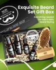 Comfy Mate Beard Kit For Men - Shampoo Conditioner Oil Balm Brush Comb Scissors