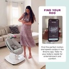 4moms 2001253 Mamaroo Multi-motion Baby Swing  Bluetooth  5 Motions  Black
