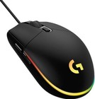 Logitech G203 Lightsync Optical Gaming Mouse  Black  910-005790 