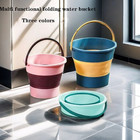 Portable Folding Water Bucket     Multi-functional Collapsible Bucket For Car Wash