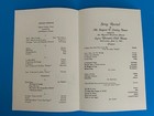 Eugene Conley 1908-1981  operatic Tenor  Hand Boldly Autographed Signed Brochure