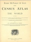 1905  full Color  Map Of Egypt Fm 1911 New Census Atlas See Descrip