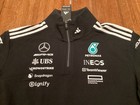 Adidas Mercedes Amg Petronas Team Formula One 1 4 Zip Sweatshirt Jx0744 Women Xl