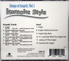 Songs Of Angels Volume 1 Christian Karaoke New Cd g 6 Songs