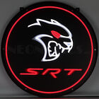 Hellcat Dodge Redeye Led Flex Neon Sign Srt In Solid Steel Case Challenger Lamp