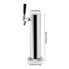 Beer Dispenser Kit Draft Beer Kegerator Tower Stainless Steel Beer Dispenser