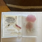 Stampin Up  Sheltering Tree Clear Stamp Set Free Ship Bicycle Rake Swing 