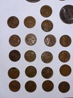 Us Coin Lot     Kennedy Half Dollars  Eisenhower Dollar  Wheat Pennies Collection