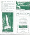 Oregon Ashford Medford 1937 Brochure Recreation Crater Lake Klamath Falls