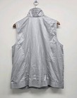 Zenergy Golf By Chico   s Performance Vest Size Xl Athleisure Gray Silver Full Zip
