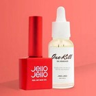 Jello Jello Peel Off Base Gel 10ml   One Kill Remover 30ml Set K-beauty Gel Nail