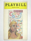 Colored Girls Playbill September 1976 Booth Signed League Kadogo Carlos Beverley