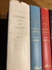 Lot Of  4  Antique Abraham Lincoln Set The World Publishing Company Cleveland