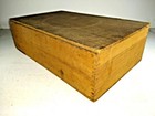 Vintage Maple City Confectionery Wooden Candy Box  Hornellsville Ny