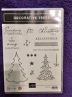 Stampin  Up  Decorative Trees Stamp Set   Coordinating Dies Brand New