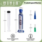 Sn42 bi58 Lead-free Solder Paste  138    Melting Point  T4 Particle  30g  30g
