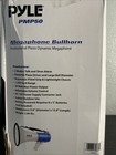 Nib- Portable Megaphone Speaker Pa Bullhorn Built-in Siren Adjustable Volume