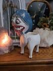 Vintage Wooden Indonesian Tribal Animal Demon Figure Folk Art Oddities