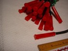 Indicator Panel Lamps 115 Volt Neon Lot Of 25 Red