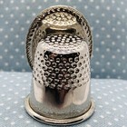 Phantoms Revenge Souvenir Silver Tone Metal Thimble - Kennywood Roller Coaster