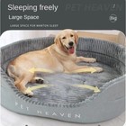 Pet Cat Dog Bed Big House Warm Sofa Basket Blanket Accessories Kennel Products