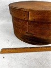 Antique Pantry Box 9 75 X 5 In  Tall Natural Finish Slight Damage 19th C 