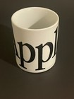 Vintage Apple Computers Macintosh Coffee Mug Rainbow Wrap Around Letters 80s