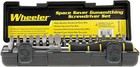 Wheeler 36 Bit Gunsmith Screwdriver Bit Set Space Saver Tool Gunsmithing Firearm