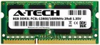 A-tech 8gb Ddr3 1600 Pc3-12800 Laptop Sodimm 204-pin Memory Ram Pc3l Ddr3l 1x 8g