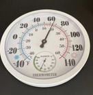 Analog Indoor outdoor Thermometer Hygrometer Temperature Humidity Meter 10   