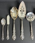 9 Rogers Bros Heritage Serving Pieces International Silverplate Flatware