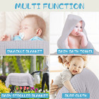 Muslin Baby Bath Towel Soft Muslin Cotton Baby Towel Absorbent 40x 40inch 3 Pack