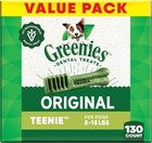 Veterinarian-recommended Adult Natural Dental Dog Treats Teenie Size  Dog Den   