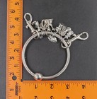Vintage Walt Disney Silver-tone Cat Charm Bracelet