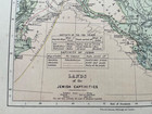 Map Of Lands Of The Jewish Captivities Circa 1895 Bible Lithograph