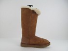 Ugg Australia Bailey Button Triplet Boots Chestnut Sheepskin Women s Size 9
