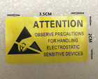 200x Esd Pouches Anti Static Bags Server desktop Ram Memory Packing   Sticker