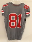 Ohio State Buckeyes Team Issued Game Worn Football Jersey  81 Rare From 2023 