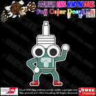 Jdm Sparkplug Cool Funny Full Color Car Truck Window Vinyl Decal Sticker 