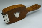 Rare English Wood   Silver C 1850 Lemon Lime Citrus Squeezer Press Exractor 